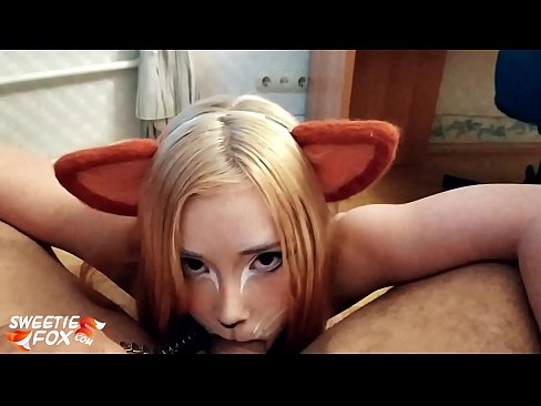 ❤️ Kitsune ingoia il cazzo e sborra in bocca ❤ Pornoal it.hentai-id.ru ☑